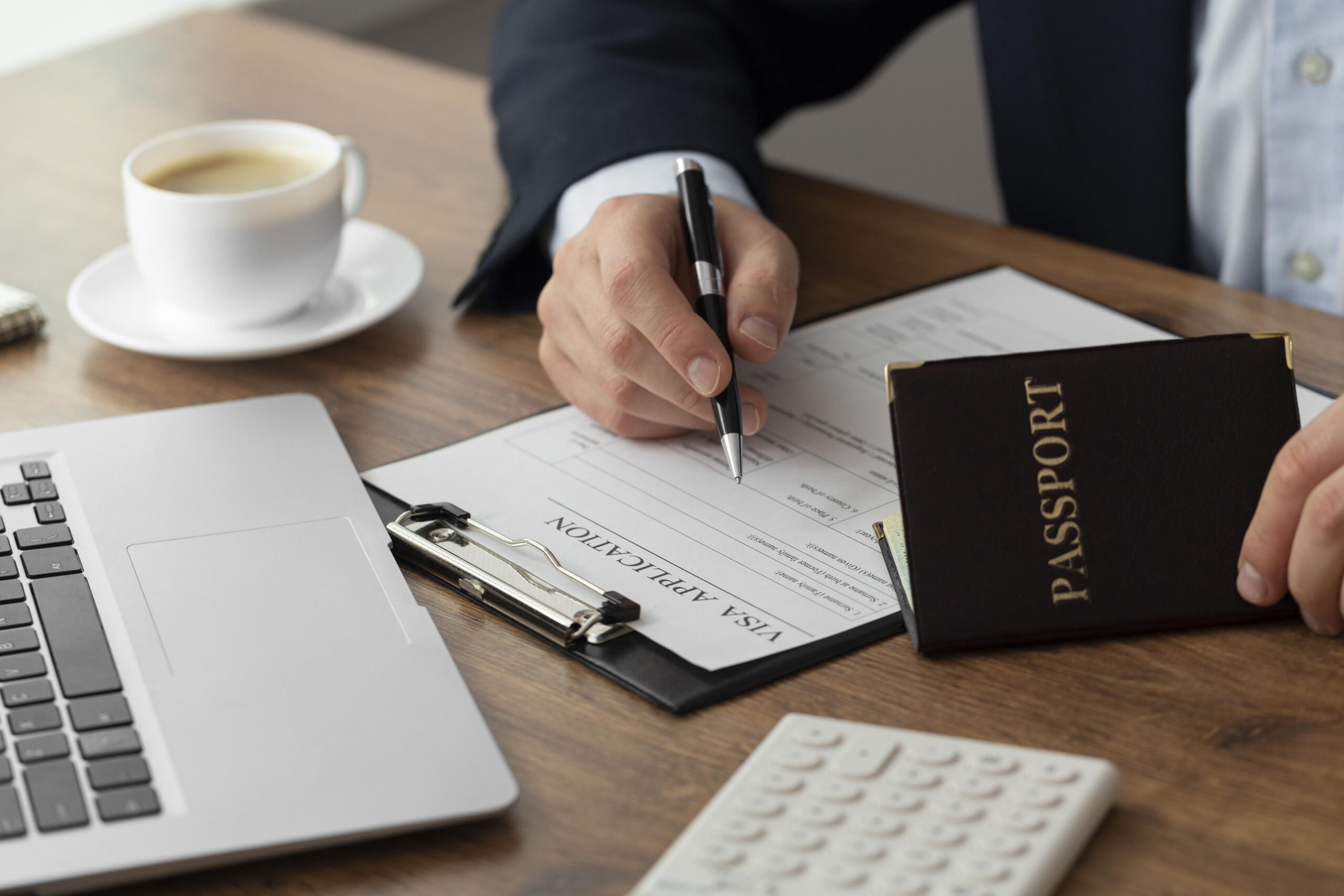 visa-application-form-composition