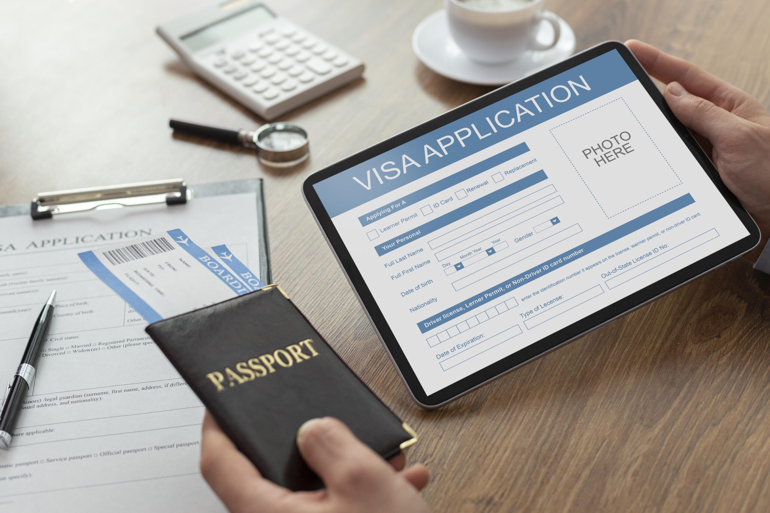 visa-application-form-tablet